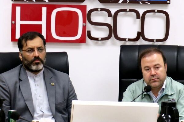 جلسه مدیرعامل فولاد هرمزگان و مدیرکل اداره استاندارد هرمزگان