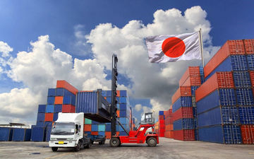رشد صادرات ژاپن کند شد