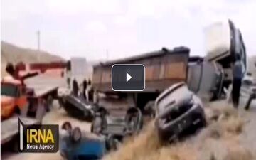 واکنش مقام دولتی به واژگونی محموله خودروهای وارداتی