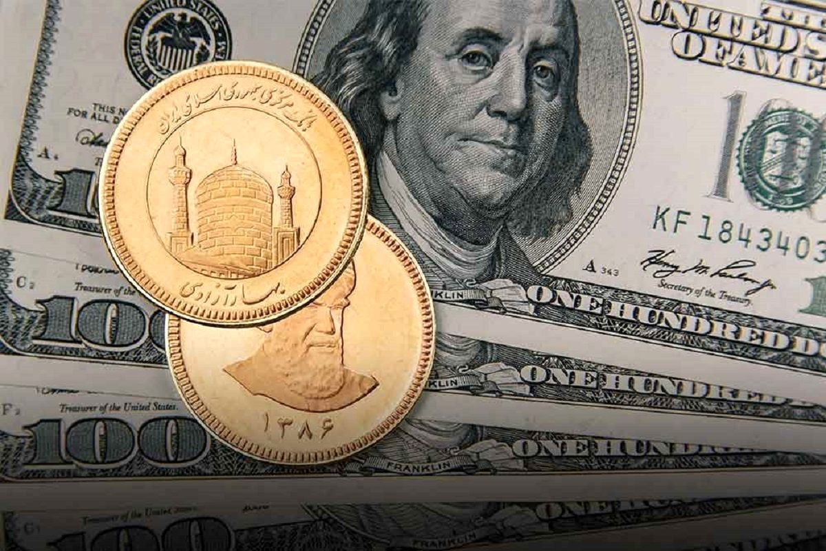 رابطه مستقیم قیمت سکه با نرخ دلار / ریزش سکه ادامه دارد