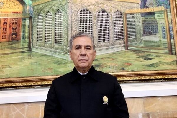 صمد حسن‌زاده خادم‌الرضا شد+عکس