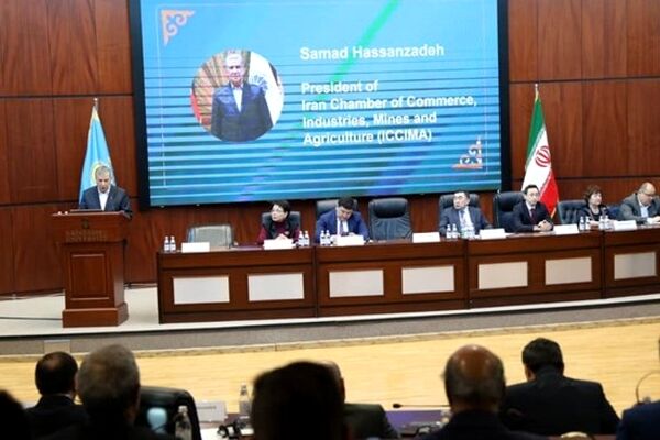 ۶پیشنهاد مهم و اجرایی رئیس اتاق ایران برای توسعه روابط تجاری با قزاقستان