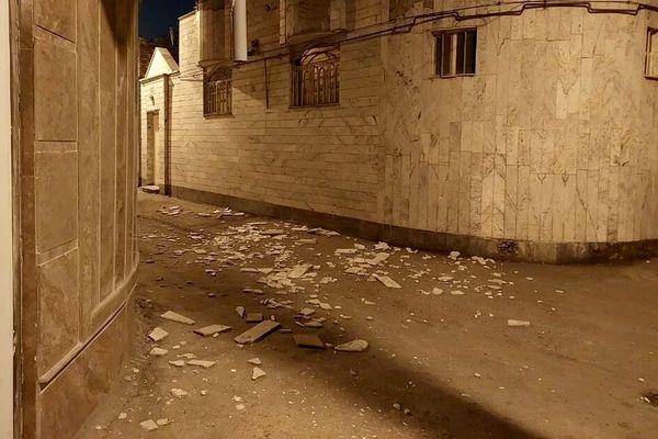 تصاویر دلخراش از خسارت‌های زلزله ۷.۸ ریشتری شب گذشته در ترکیه + فیلم