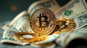 قیمت بیت‌کوین روی تیغ دولبه ۷۷هزار دلار