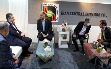 میزبانی شرکت سنگ آهن مرکزی از چهره‌های صنعتی و معدنی کشور