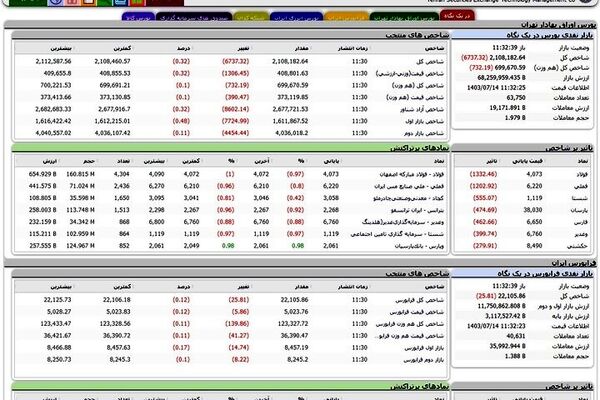 شفاف‌سازی مدیریت فناوری بورس از دلایل بروز مشکل در سایت TSETMC