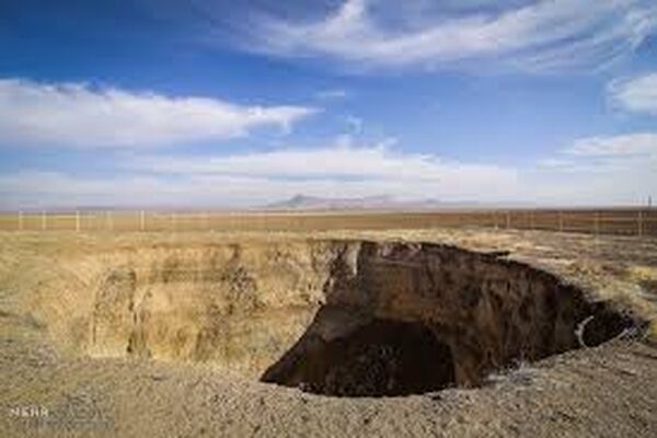 وسعت ۹۰ هزار کیلومتری فرونشست در ایران
