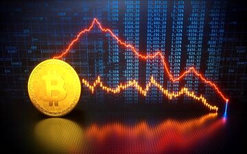 احتمال سقوط بیت‌کوین به ۲۰ هزار دلار
